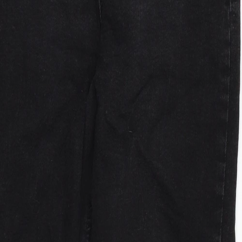 Dorothy Perkins Womens Black  Denim Skinny Jeans Size 8 L26 in