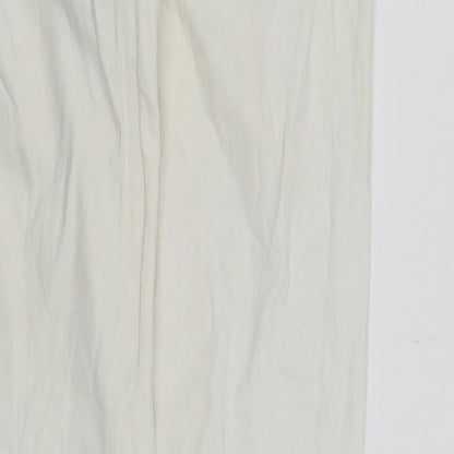 Flying Monkey Womens White  Denim Skinny Jeans Size 10 L30 in