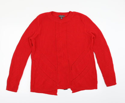 Primark Womens Red   Pullover Jumper Size 12