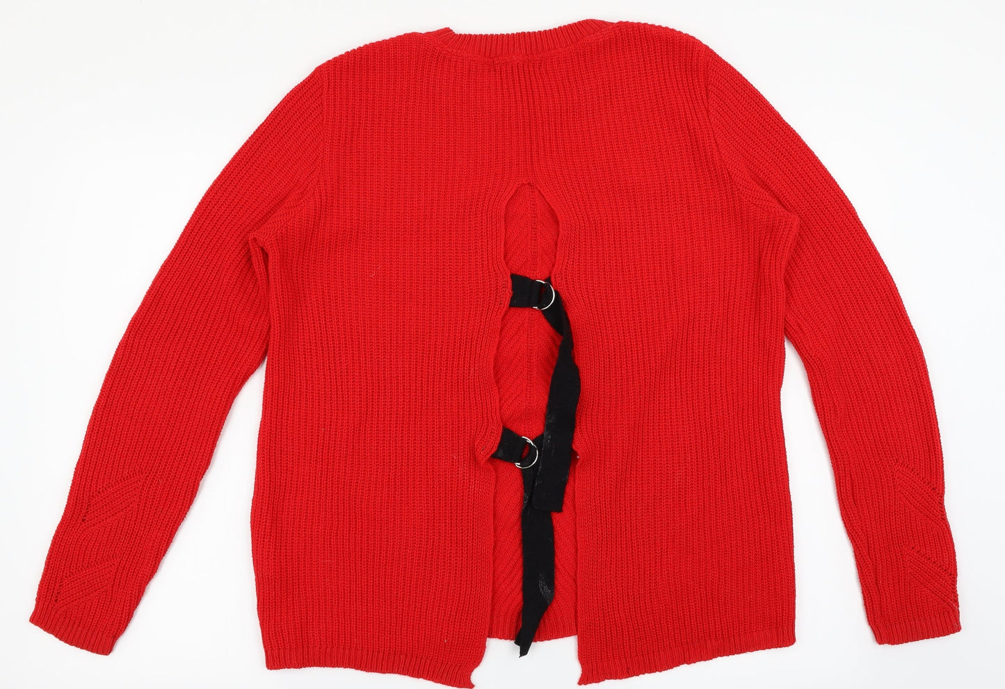 Primark Womens Red   Pullover Jumper Size 12