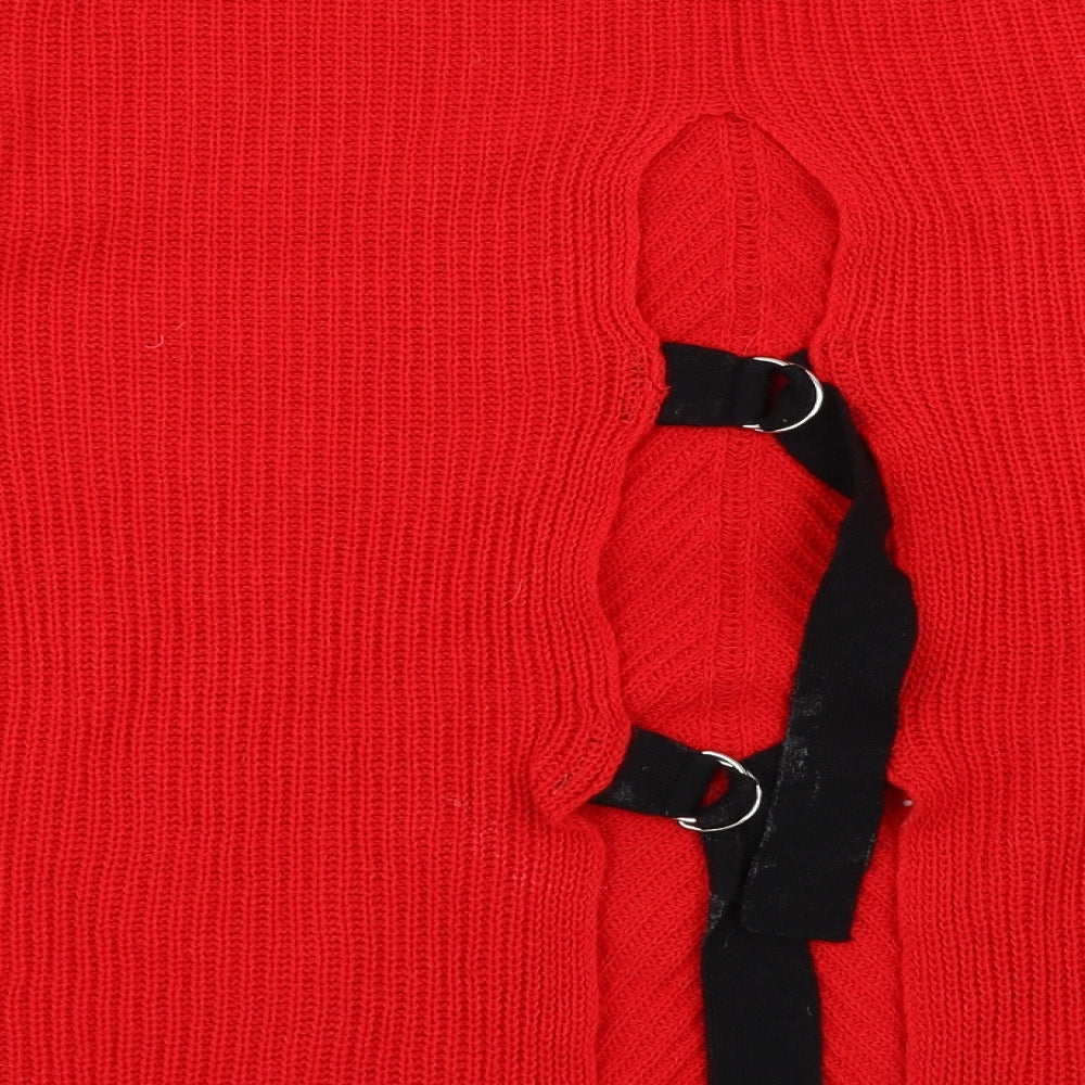 Primark Womens Red   Pullover Jumper Size 12