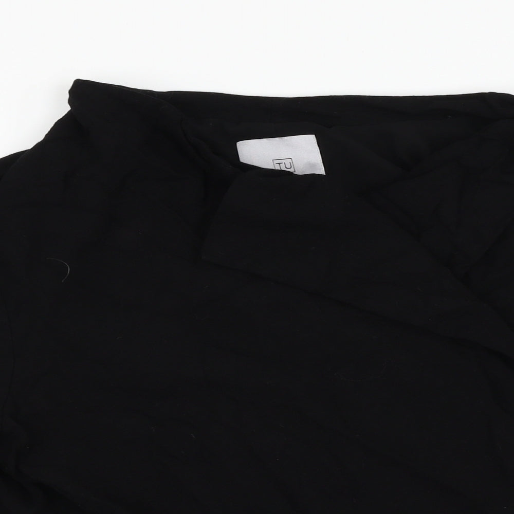 TU Womens Black   Cardigan Jumper Size 16