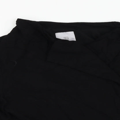 TU Womens Black   Cardigan Jumper Size 16