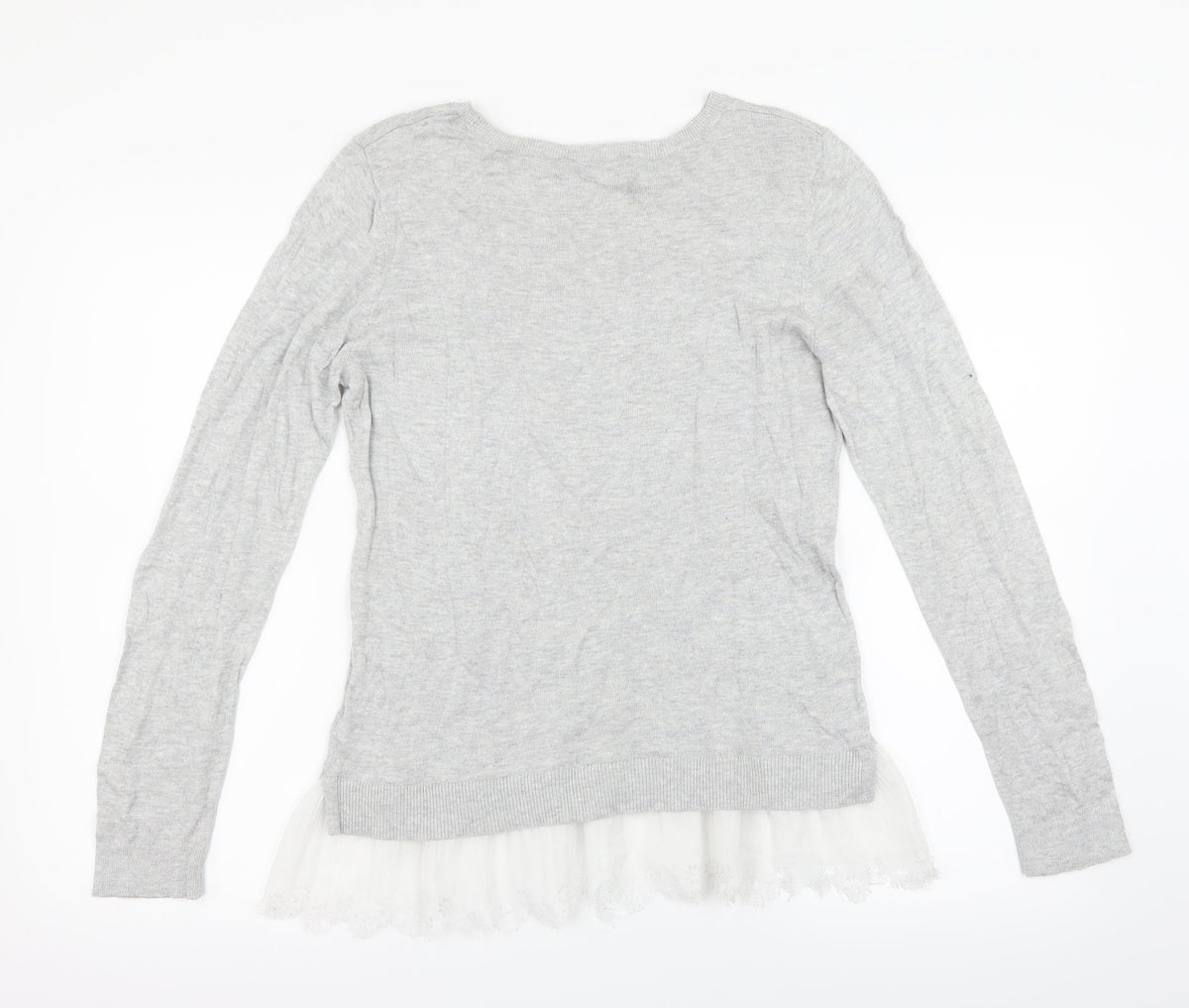 Dorothy Perkins Womens Grey   Pullover Jumper Size 12