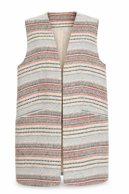 Womens UK Size 6 Atmosphere Beige Gilet