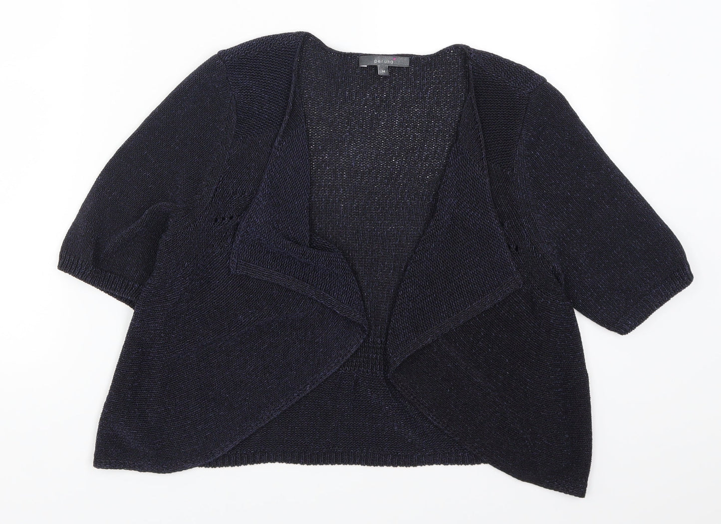 Per Una Womens Blue   Cardigan Jumper Size 14