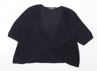 Per Una Womens Blue   Cardigan Jumper Size 14
