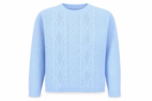 Select Womens Blue   Pullover Jumper Size S