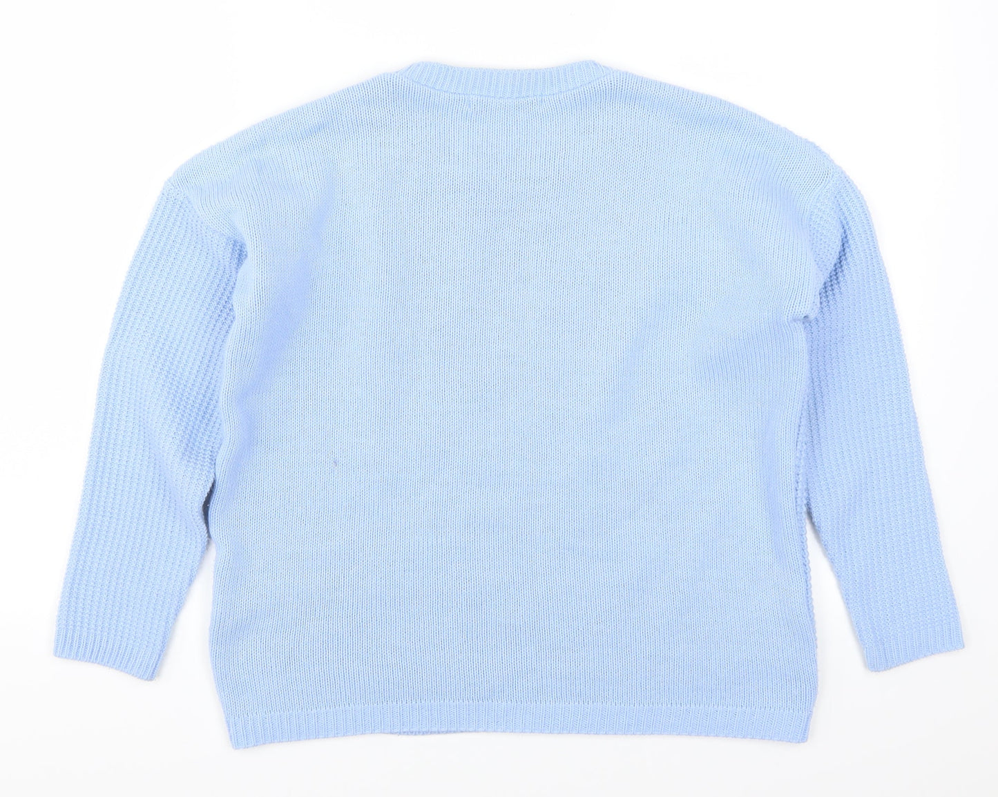 Select Womens Blue   Pullover Jumper Size S
