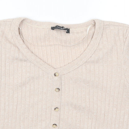 Primark Womens Pink   Pullover Jumper Size 12