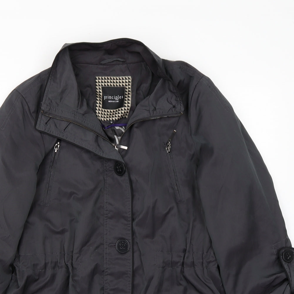 Principles Womens Grey   Jacket Coat Size 10