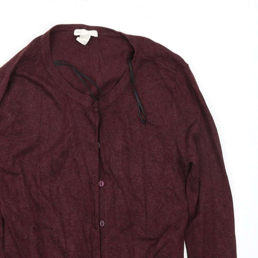 H&M Womens Purple   Cardigan Jumper Size S