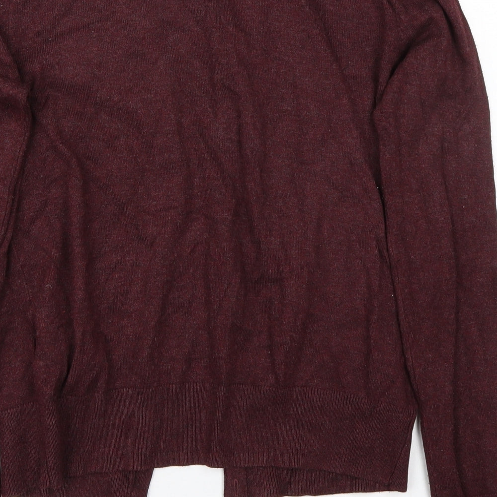 H&M Womens Purple   Cardigan Jumper Size S