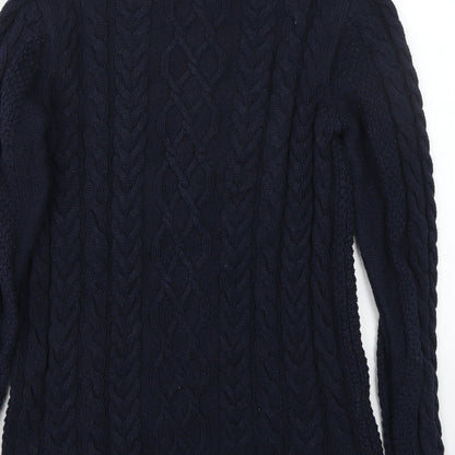 Roman Womens Blue   Pullover Jumper Size S