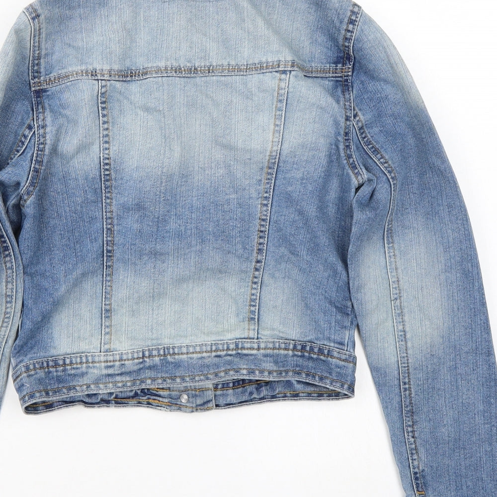 Newlook Womens Blue   Jacket Coat Size 10