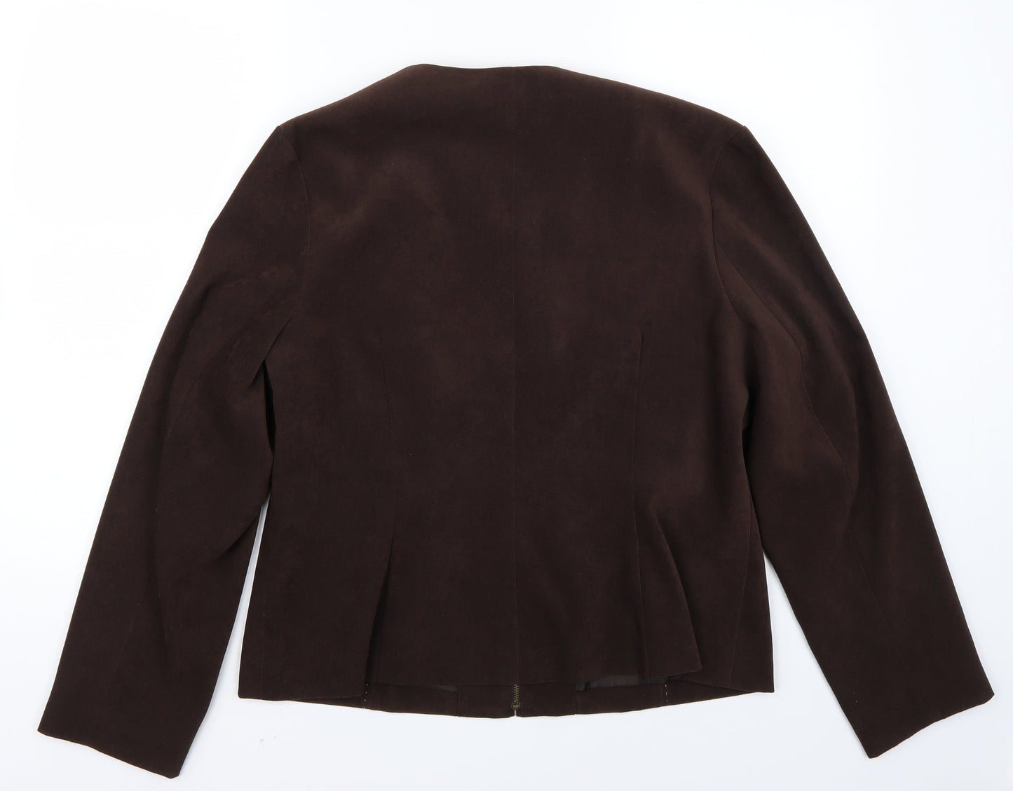 Womens UK Size 16 Marks and Spencer Brown Jacket