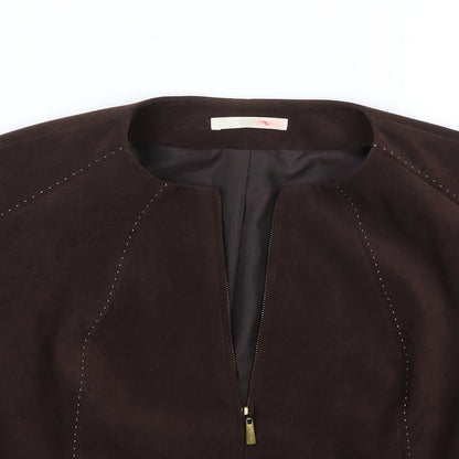 Womens UK Size 16 Marks and Spencer Brown Jacket