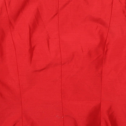 Womens UK Size 14 Roman Red Jacket