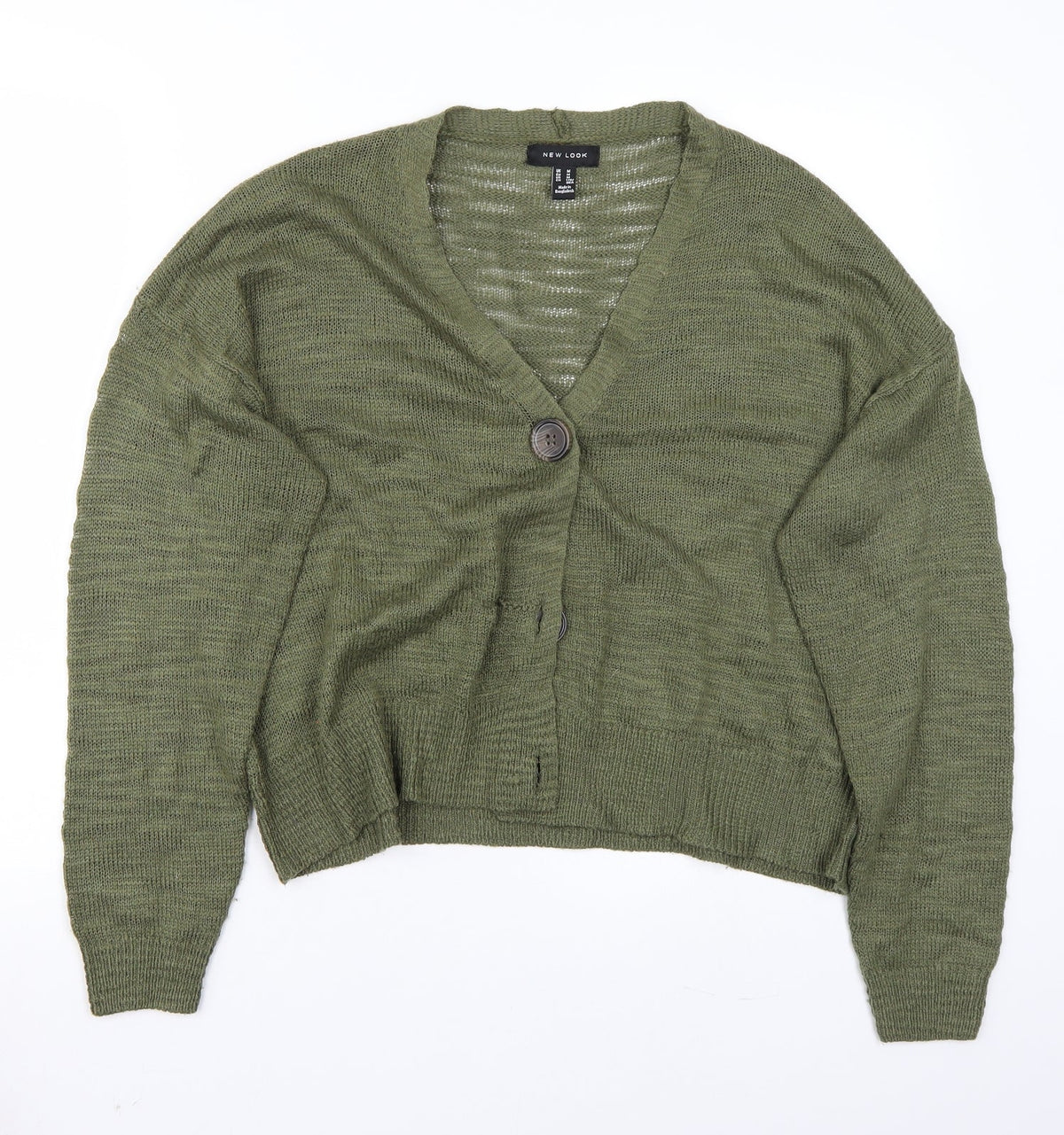 New Look Womens Green   Pullover Jumper Size M