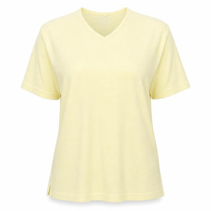 Original clothing  Womens Yellow   Basic T-Shirt Size 14