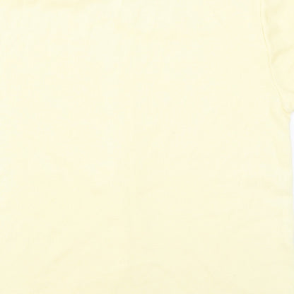 Original clothing  Womens Yellow   Basic T-Shirt Size 14