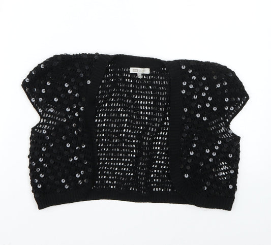 Mk one Womens Black   Cardigan Jumper Size 12