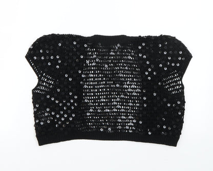 Mk one Womens Black   Cardigan Jumper Size 12