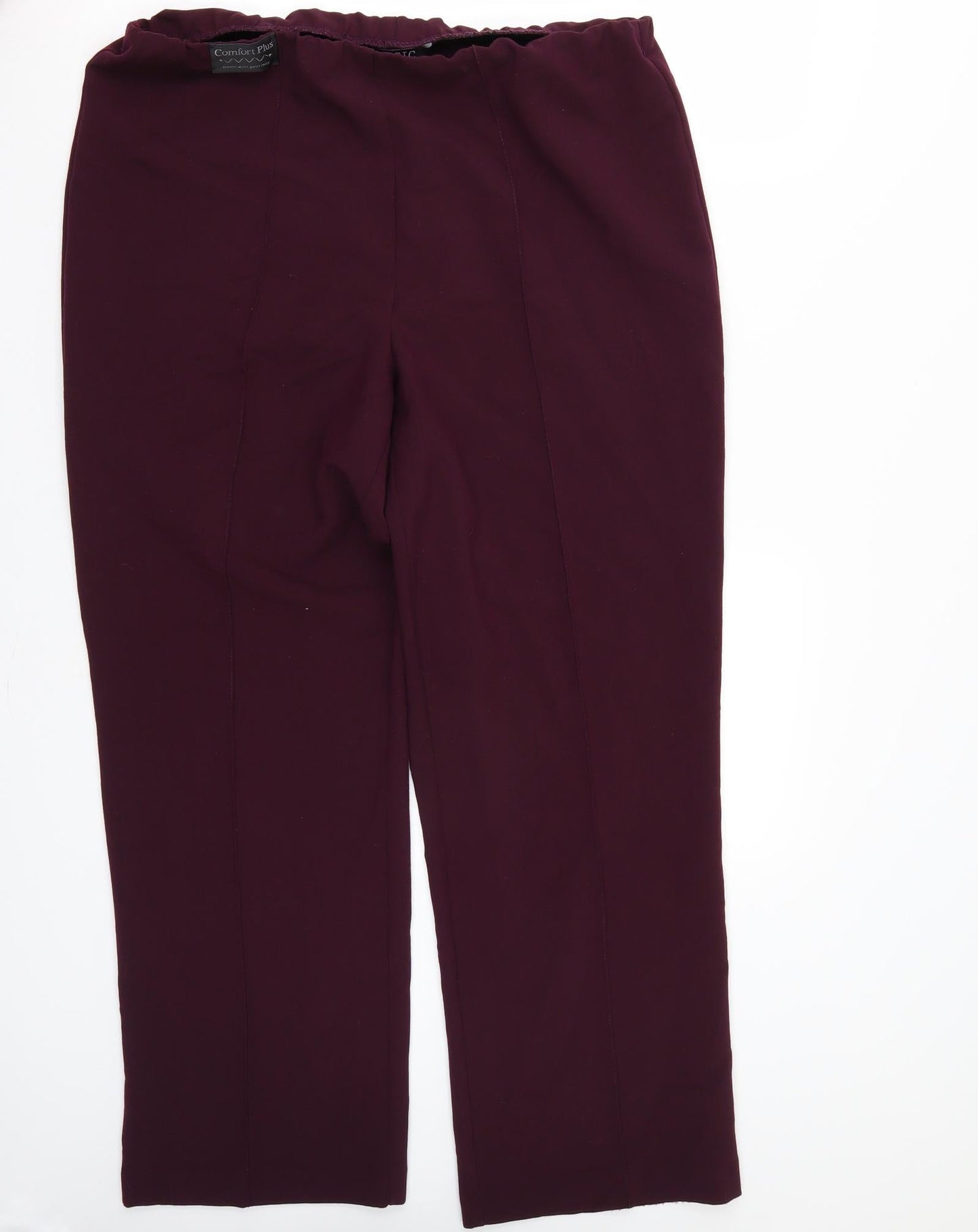 Classics Womens Purple   Trousers  Size 14 L27 in