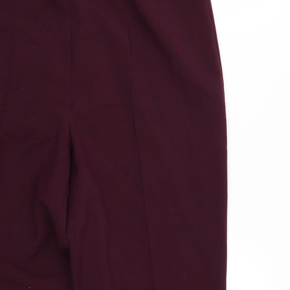 Classics Womens Purple   Trousers  Size 14 L27 in