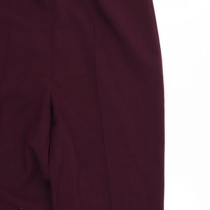 Classics Womens Purple   Trousers  Size 14 L27 in