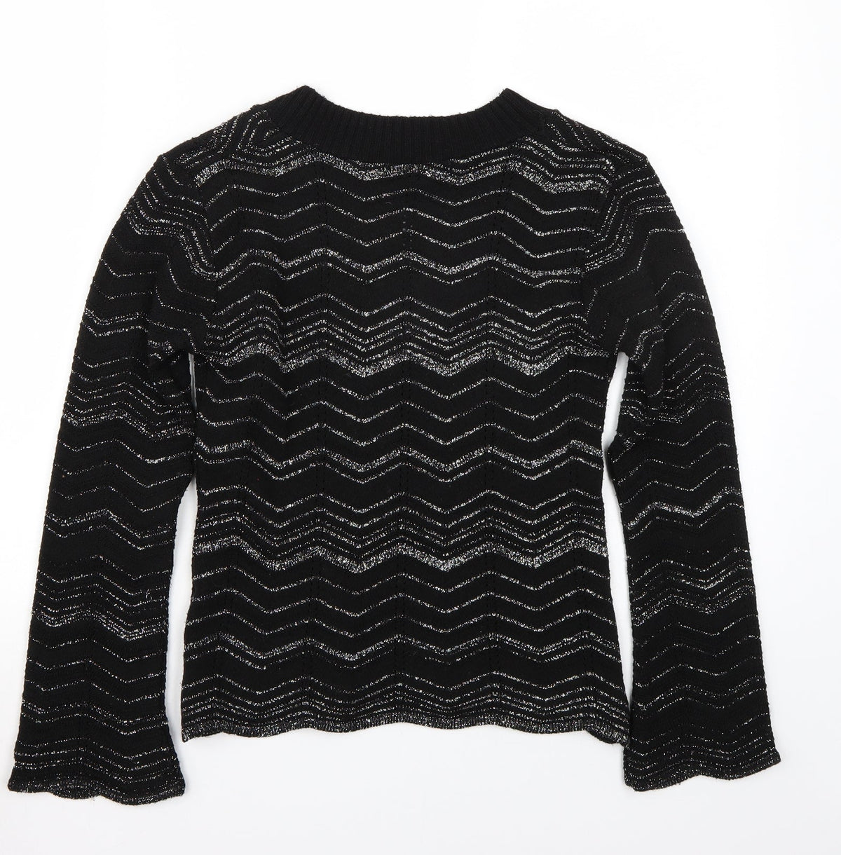 Select Womens Black   Pullover Jumper Size M