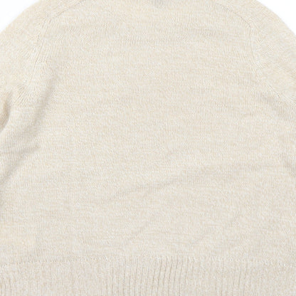 H&M Womens Beige   Pullover Jumper Size S
