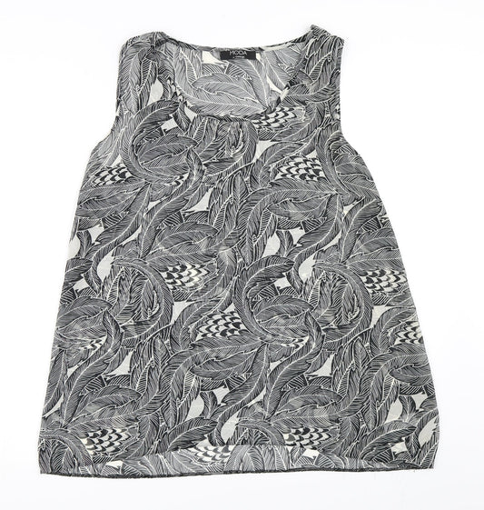 George Womens Black   Basic Blouse Size 12