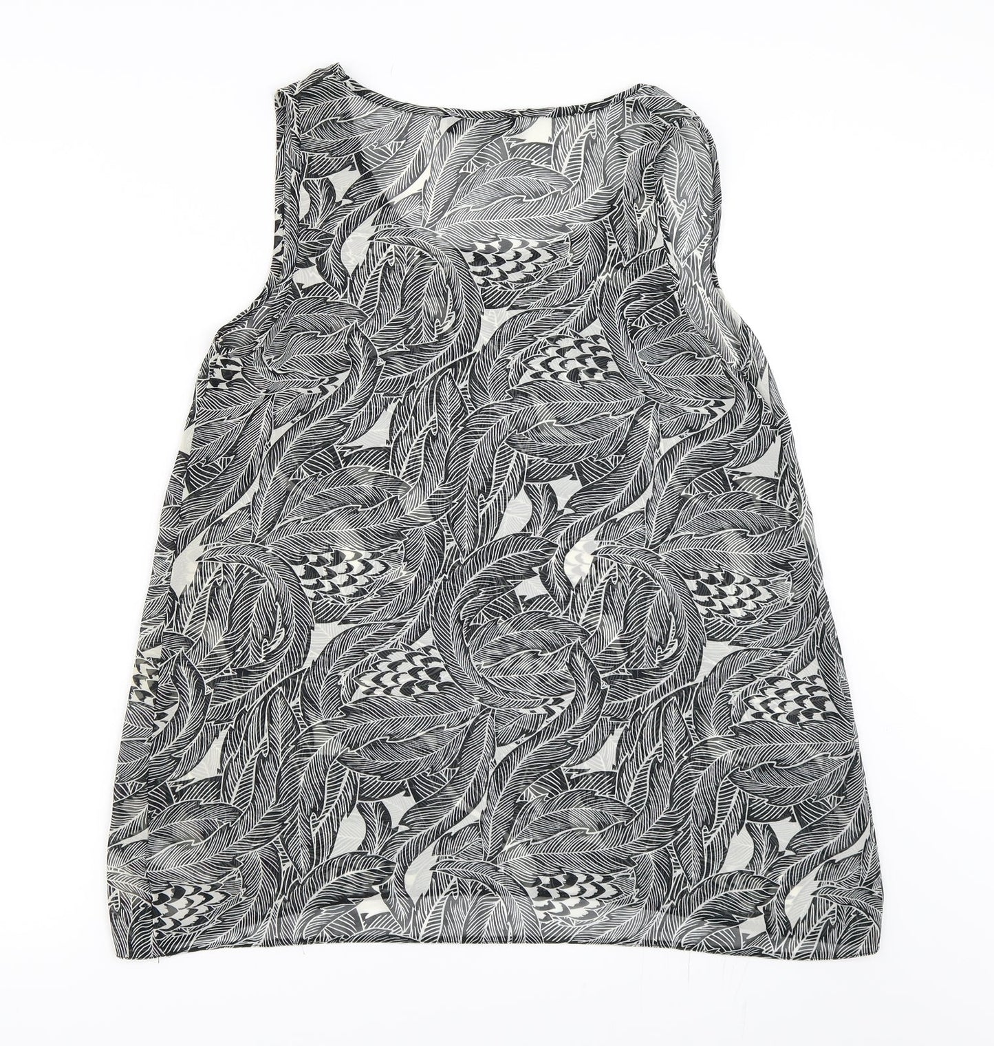 George Womens Black   Basic Blouse Size 12