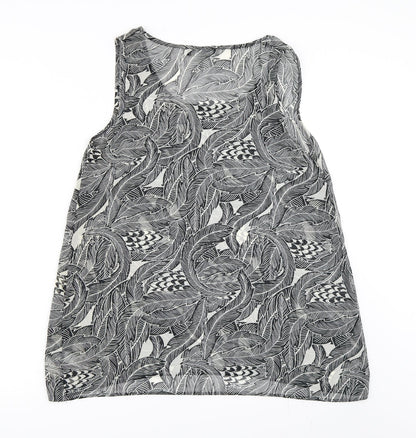 George Womens Black   Basic Blouse Size 12