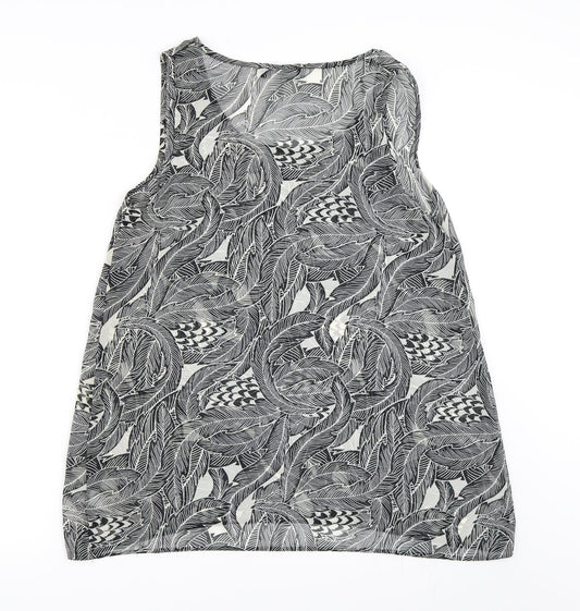 George Womens Black   Basic Blouse Size 12