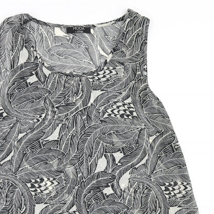 George Womens Black   Basic Blouse Size 12