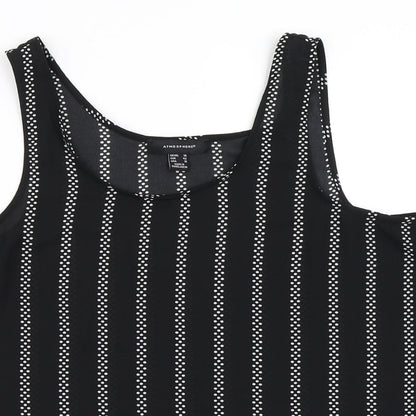 Womens UK Size 14 Atmosphere Black Basic Blouse