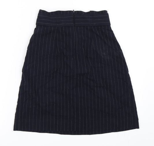 H&M Womens Blue   Mini Skirt Size 32