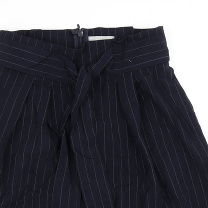 H&M Womens Blue   Mini Skirt Size 32