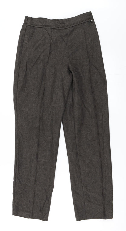 Womens UK Size 8 Marks and Spencer Regular Fit  Brown Trousers