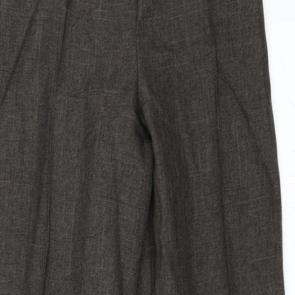 Womens UK Size 8 Marks and Spencer Regular Fit  Brown Trousers