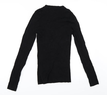 New Look Womens Black   Pullover Jumper Size 10