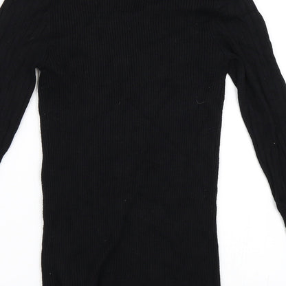 New Look Womens Black   Pullover Jumper Size 10