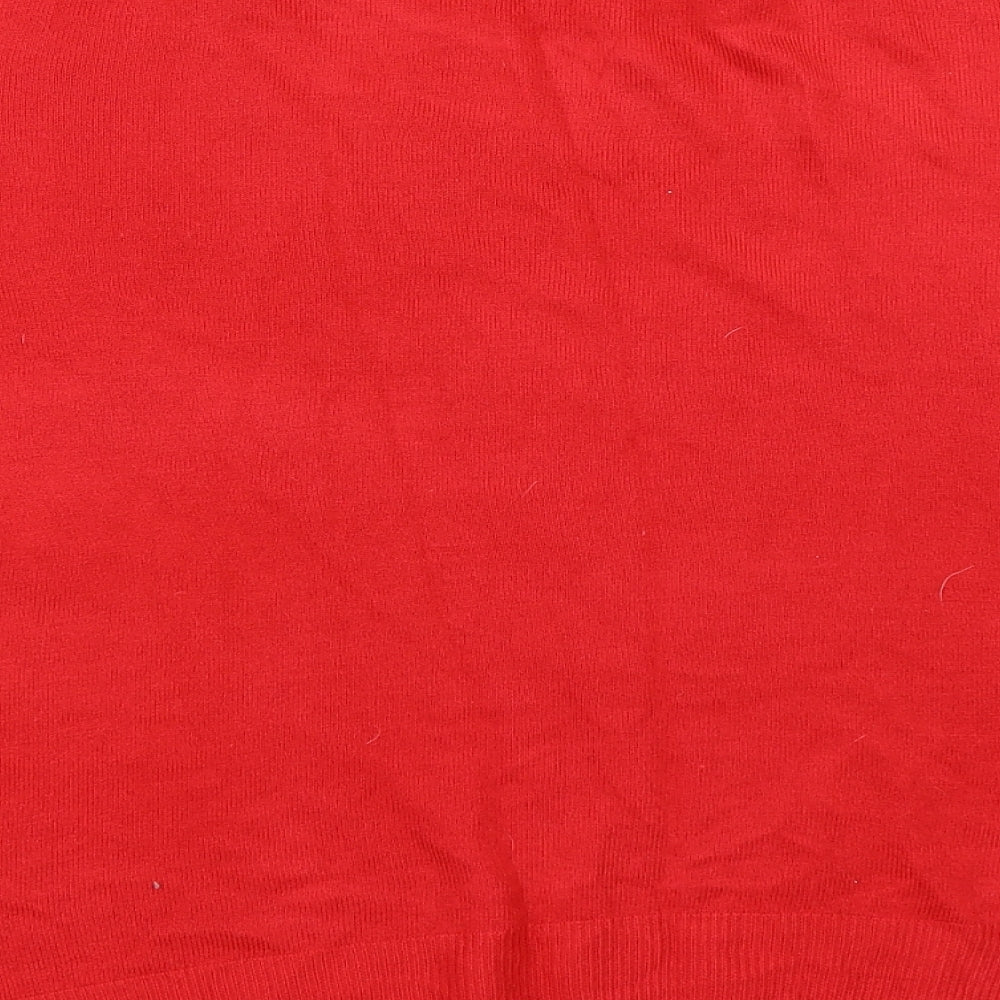 BHS Womens Red   Pullover Jumper Size 20