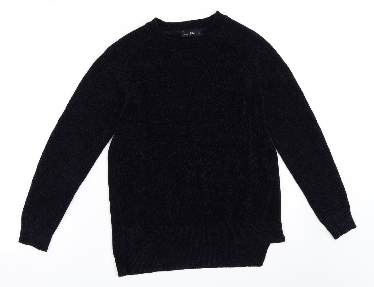 F&F Womens Blue   Pullover Jumper Size 6