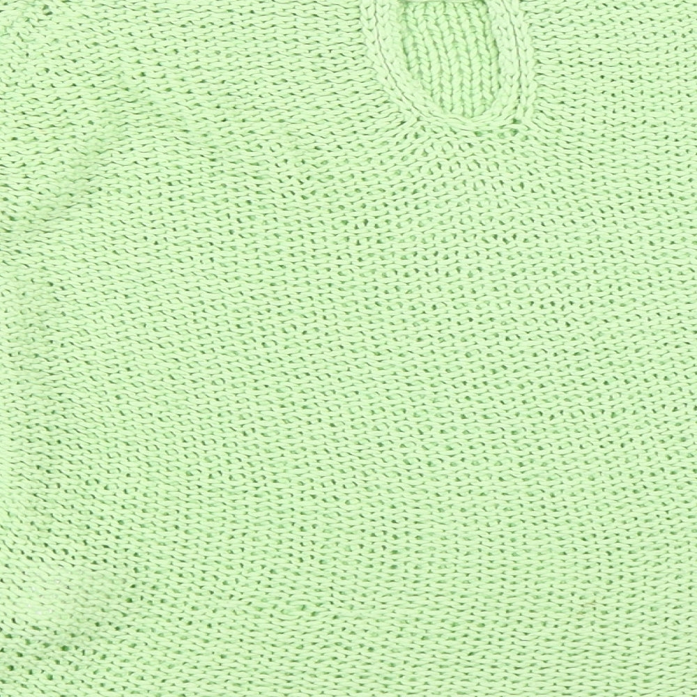 Preworn Girls Green   Pullover Jumper Size 10 Years