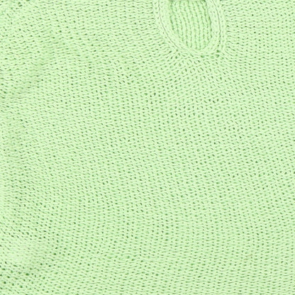 Preworn Girls Green   Pullover Jumper Size 10 Years