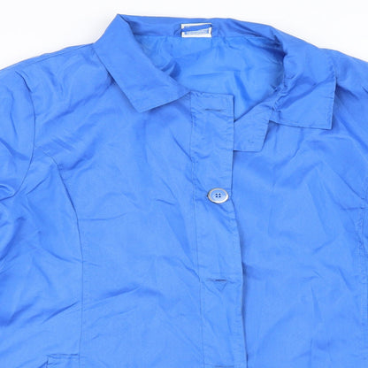 Womens UK Size L Anne De Lancay Blue Jacket