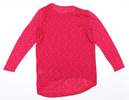 b.young Womens Pink   Pullover Jumper Size L